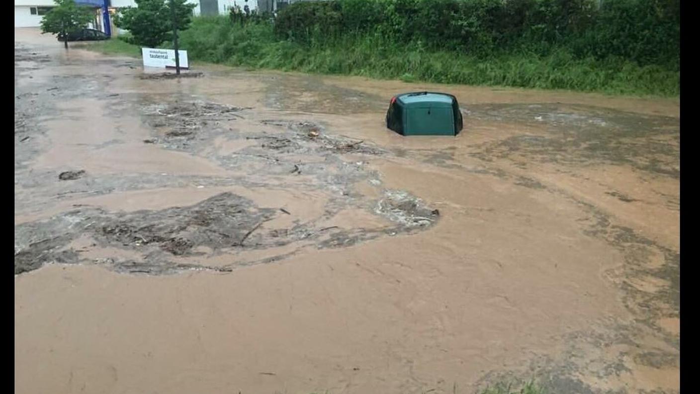 Acqua e fango a Schwäbisch Gmünd