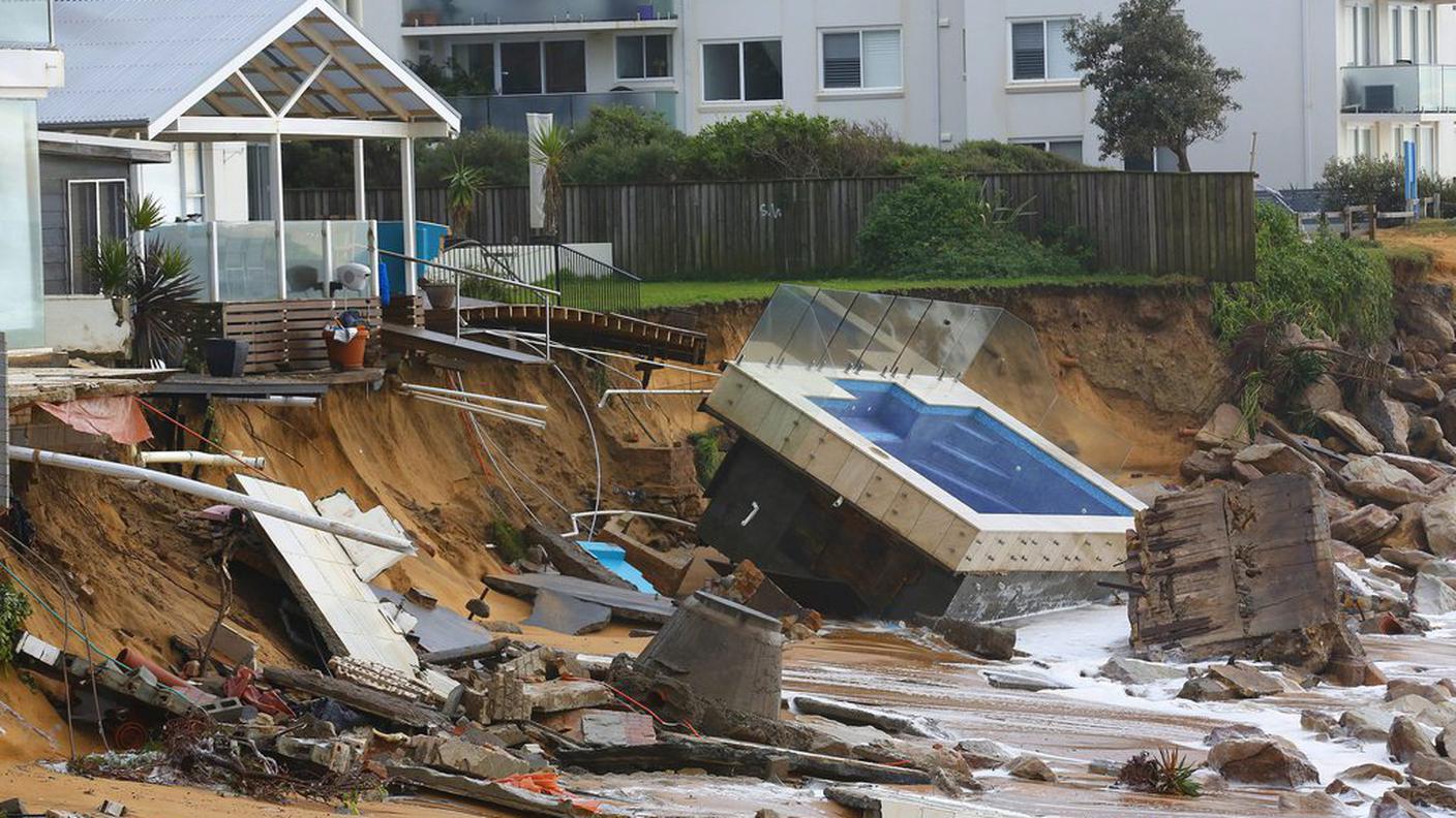 Costa orientale australiana devastata dal maltempo