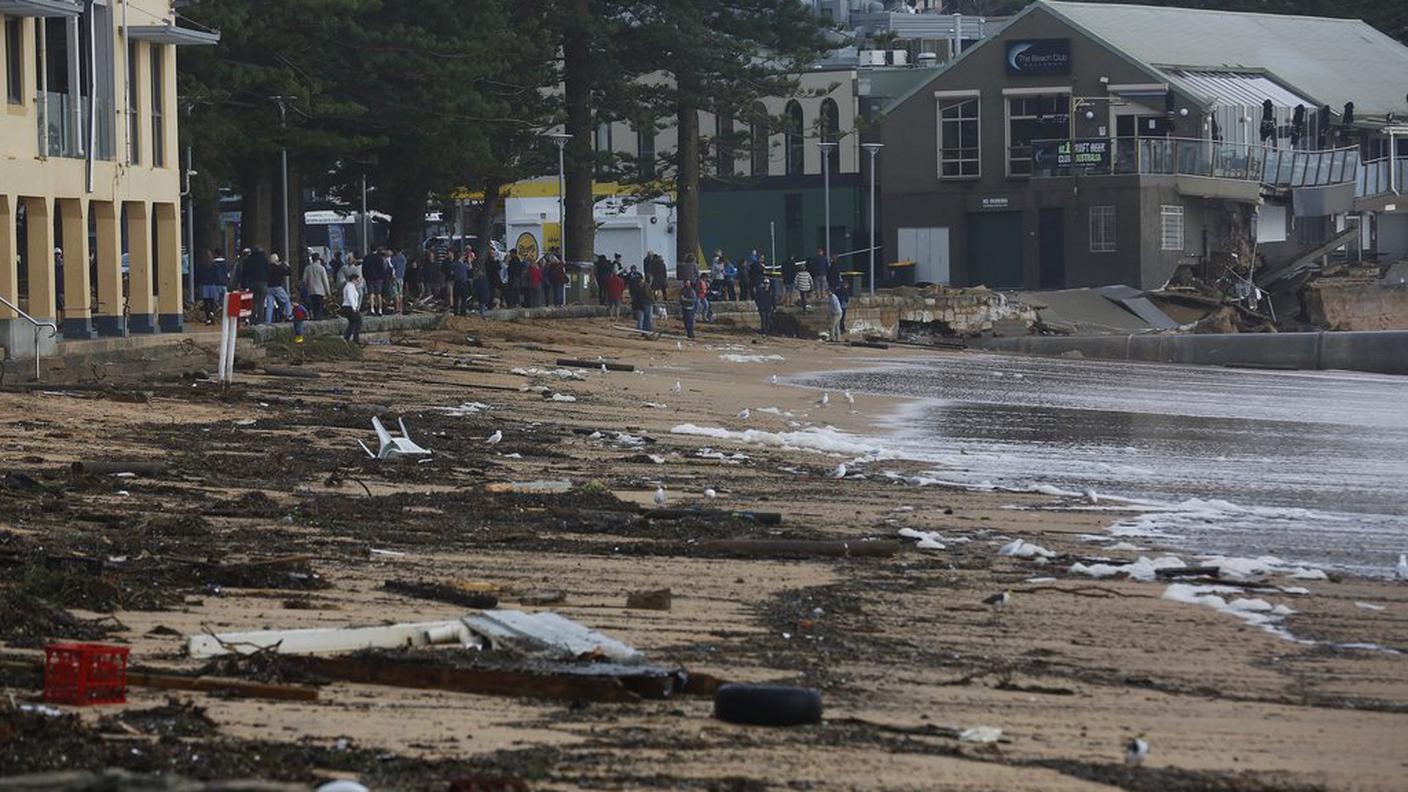 Costa orientale australiana devastata dal maltempo