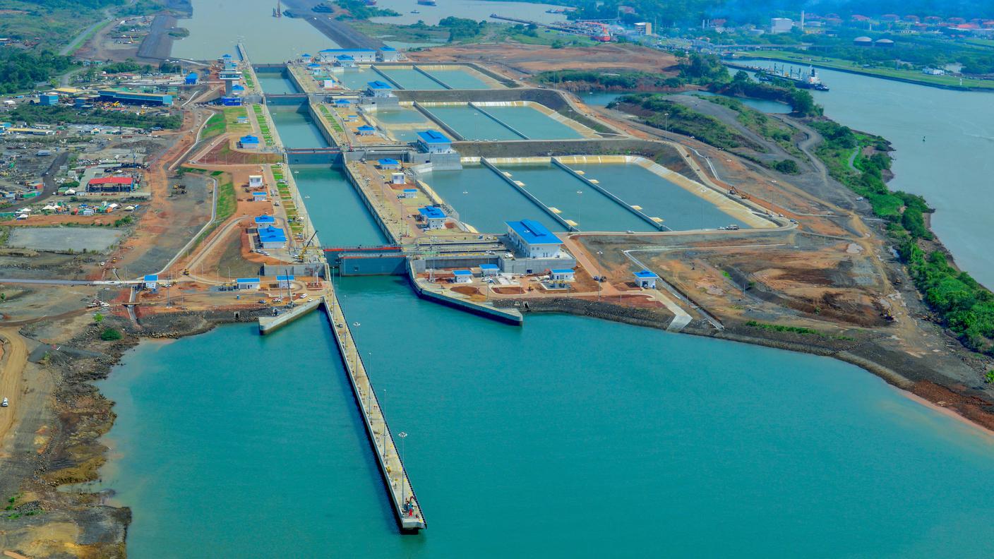 Le nuove chiuse di Cocoli sul Pacifico