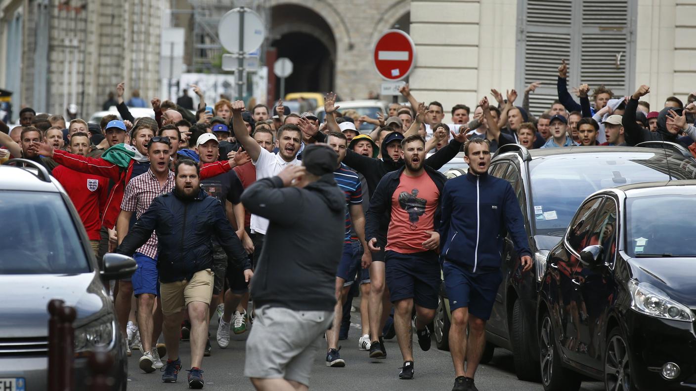 I fan inglesi mercoledì a Lille