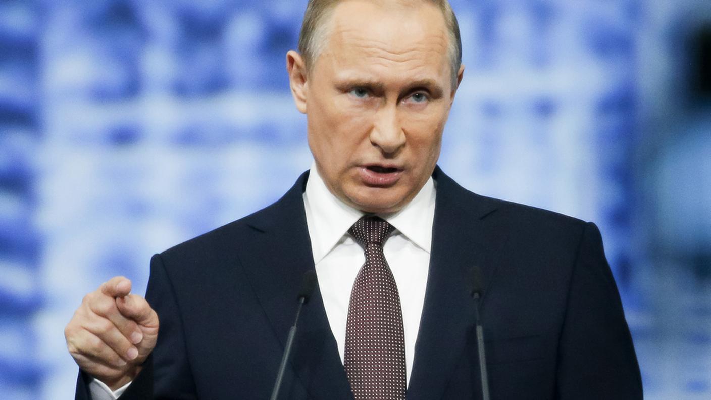 Il presidente russo Vladimir Putin