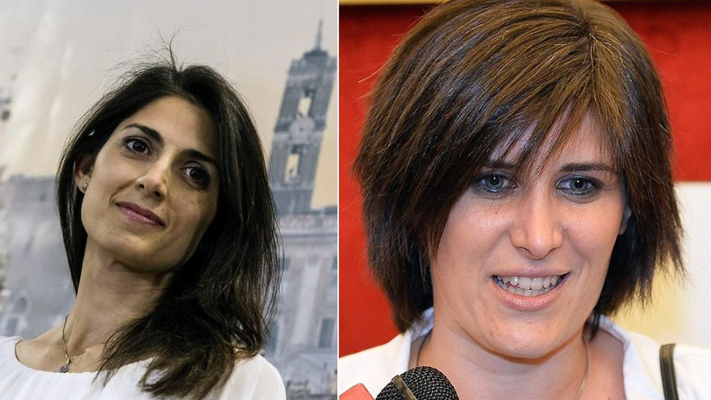 Virginia Raggi e Chiara Appendino