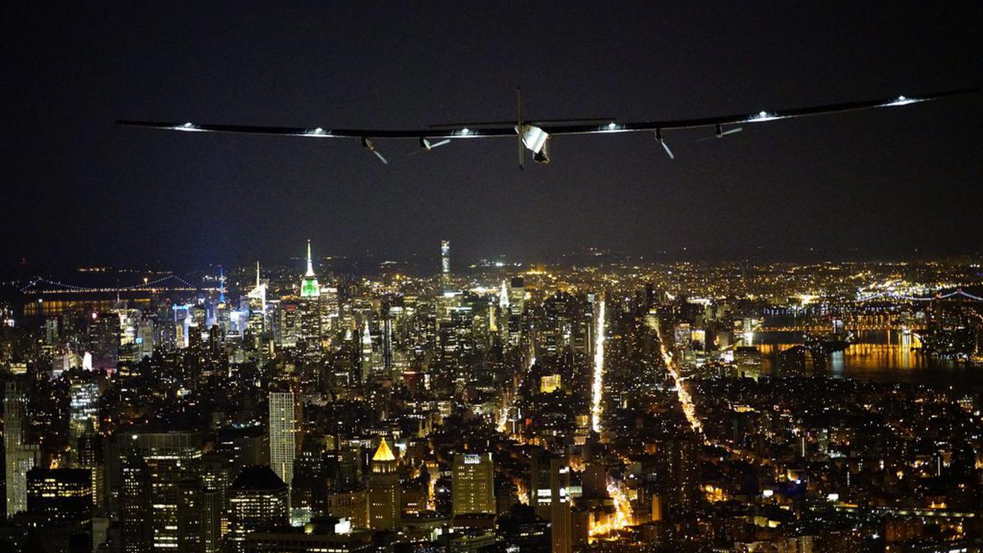 11 giugno 2016: Solar Impulse arriva a New York