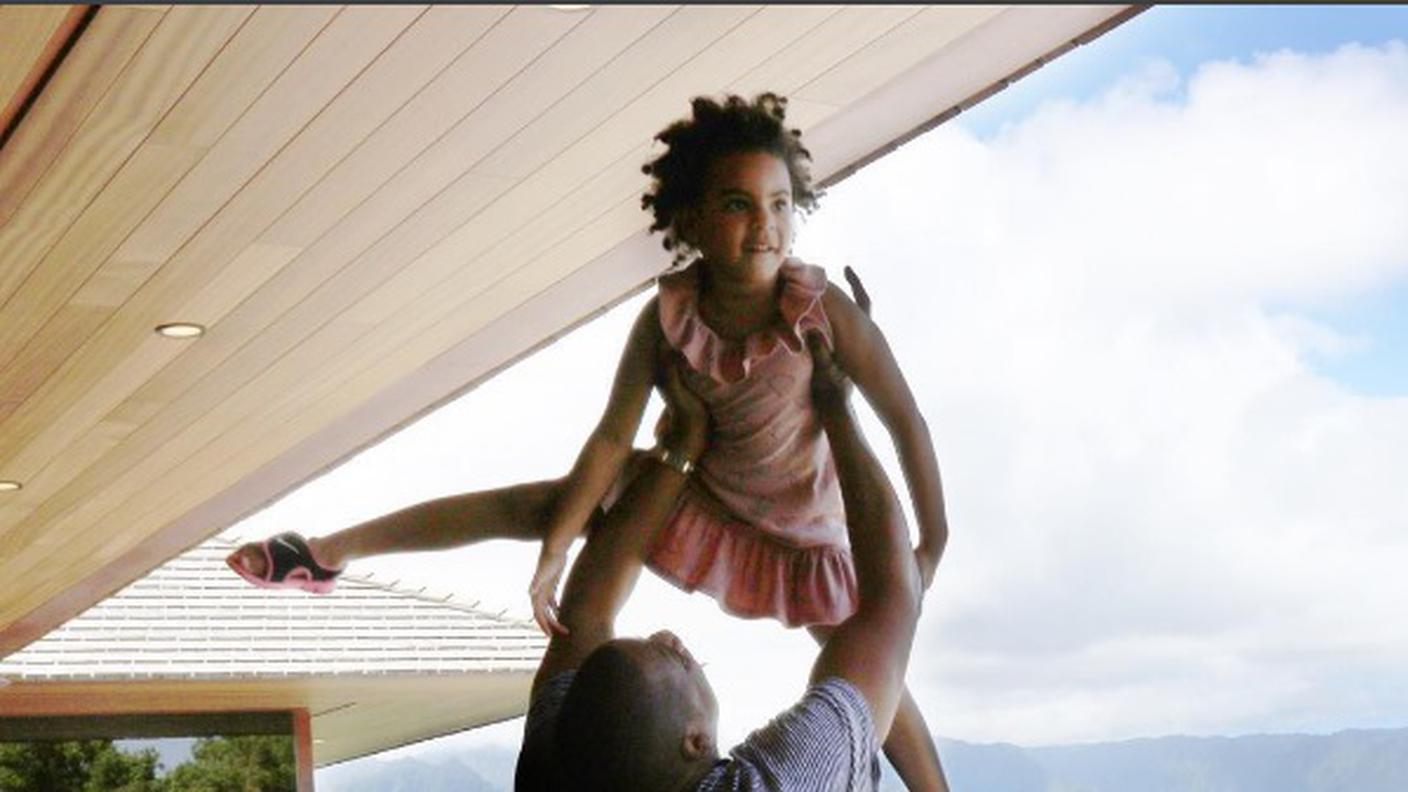 Jay Z con la figlia Blue Ivy