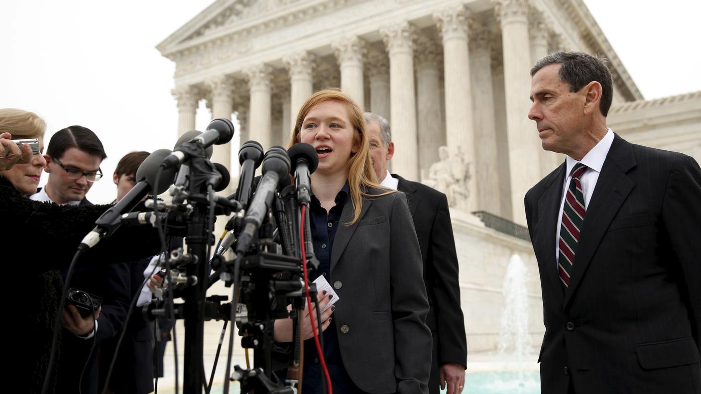 Abigail Fisher davanti alla Corte suprema