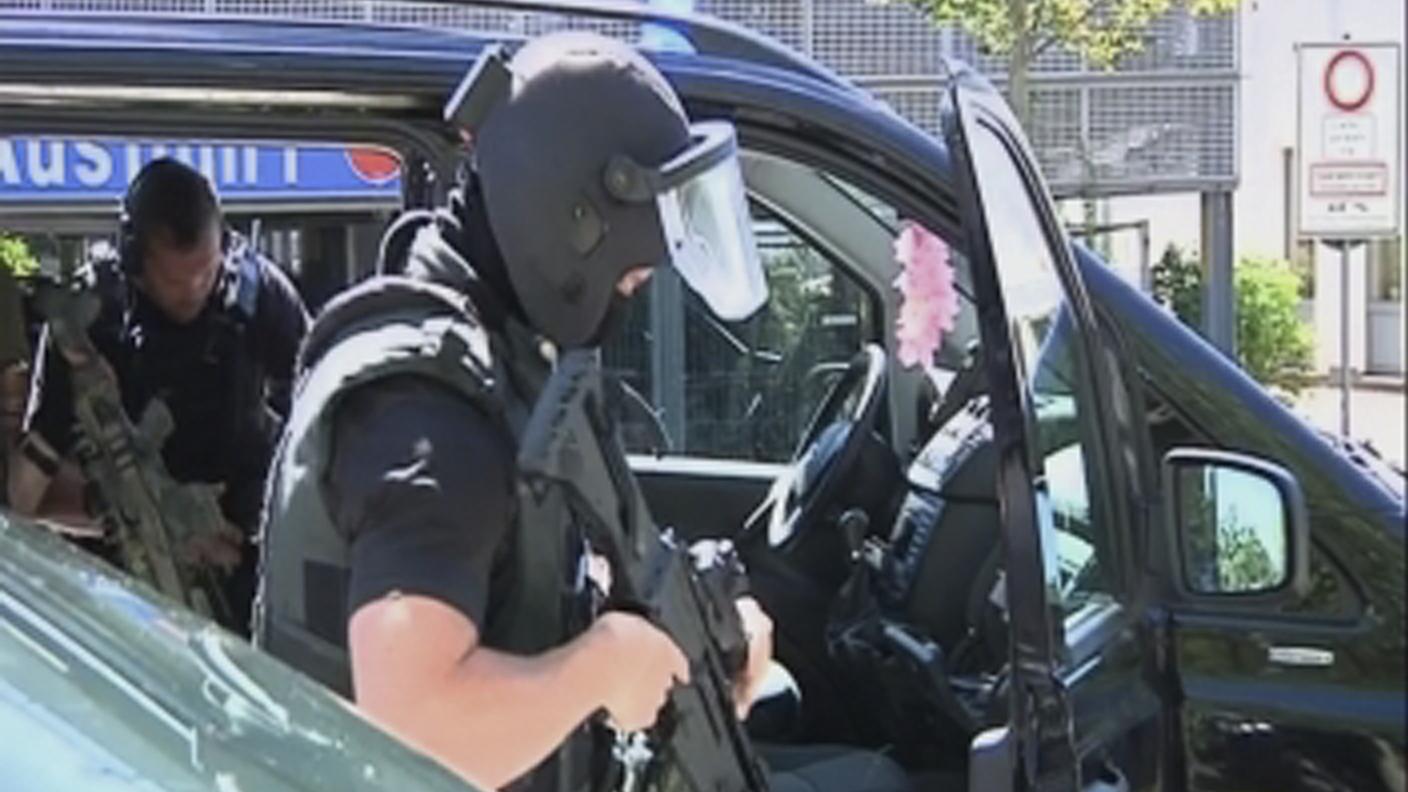 Polizia in azione