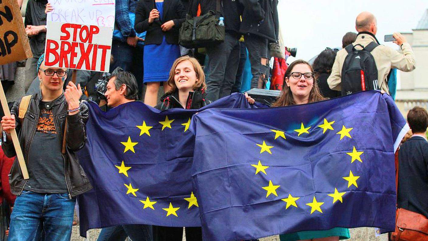 Trafalgar Square al grido di «Stop Brexit»