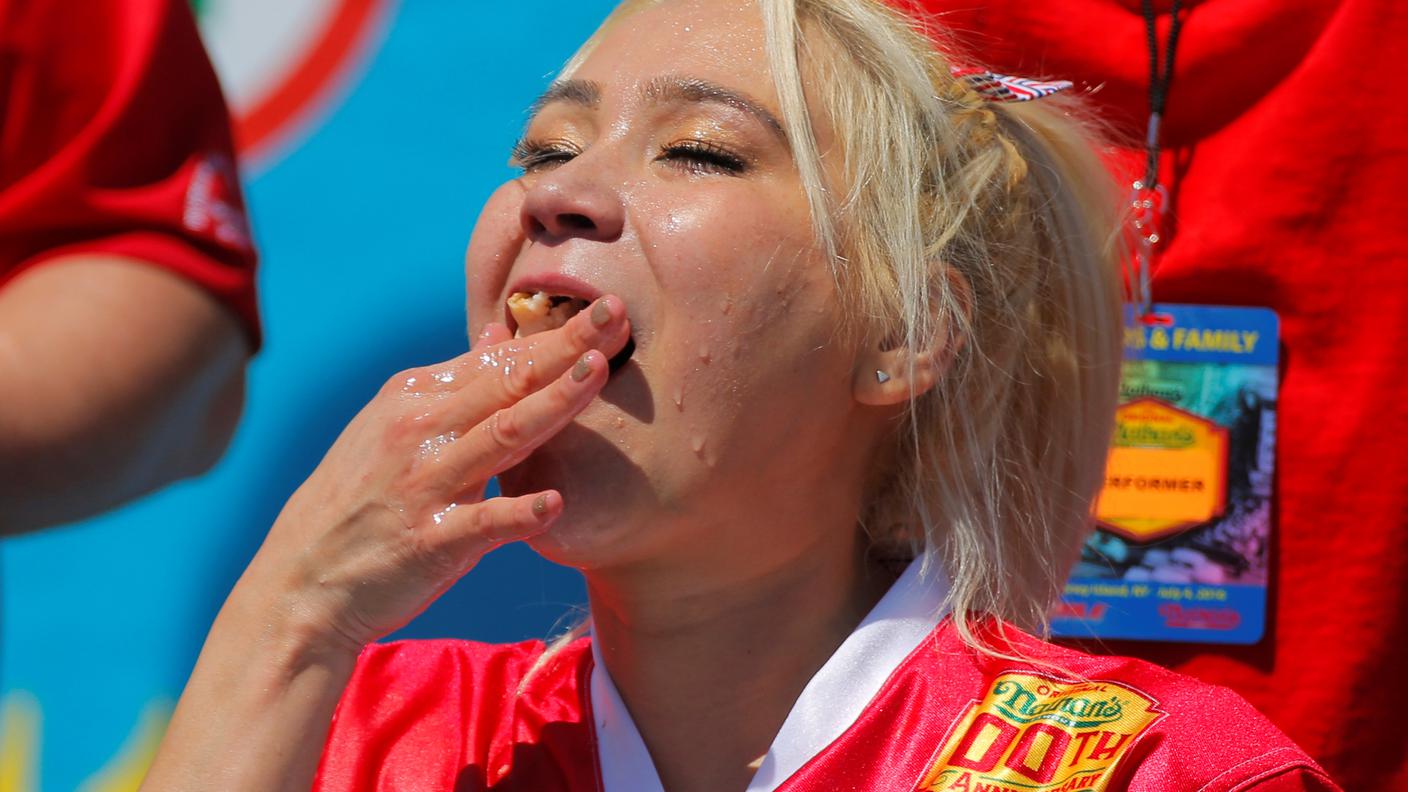 Miki Sudo, vincitrice nella categoria femminile