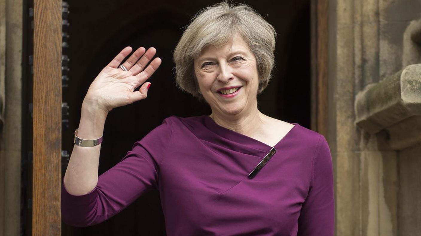 Theresa May, attuale ministra dell'Interno