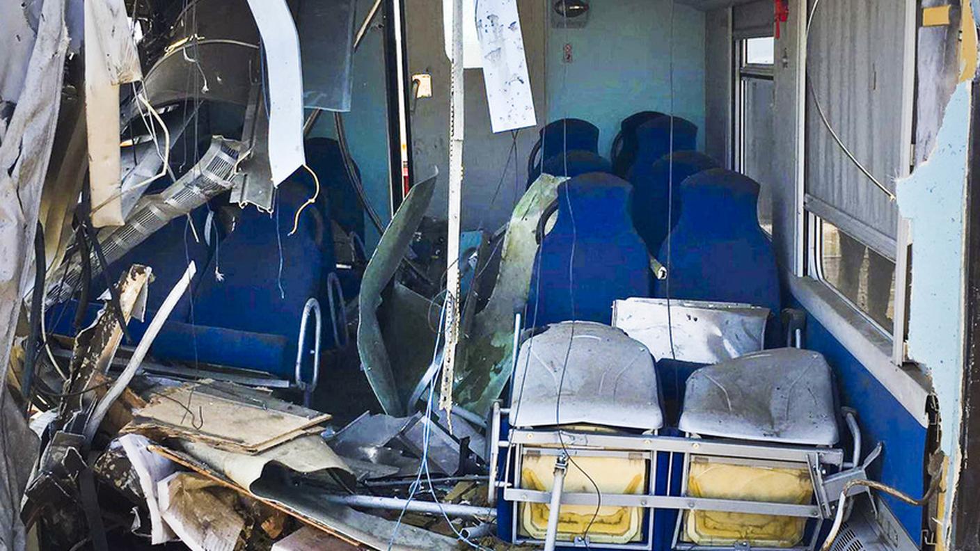 L'incidente su una tratta a binario unico