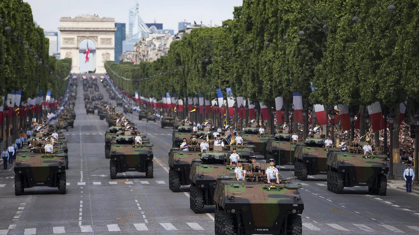 Parigi in festa... nazionale