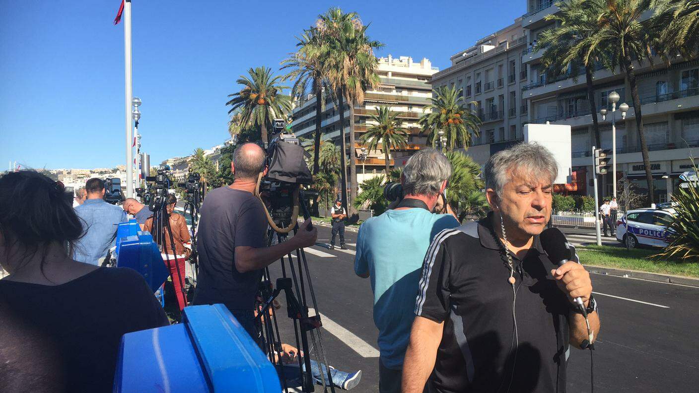Giornalisti di tutto il mondo a Nizza