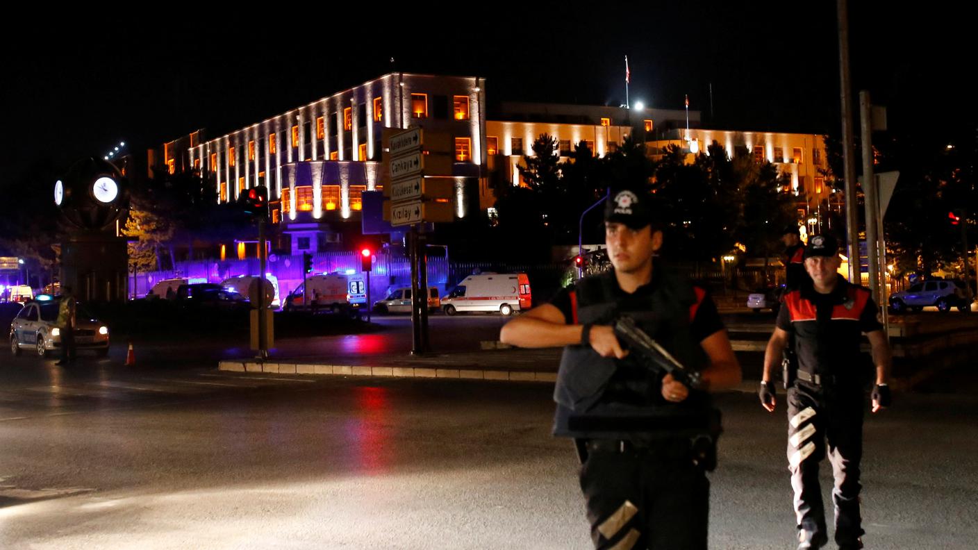 Venerdì sera a Ankara