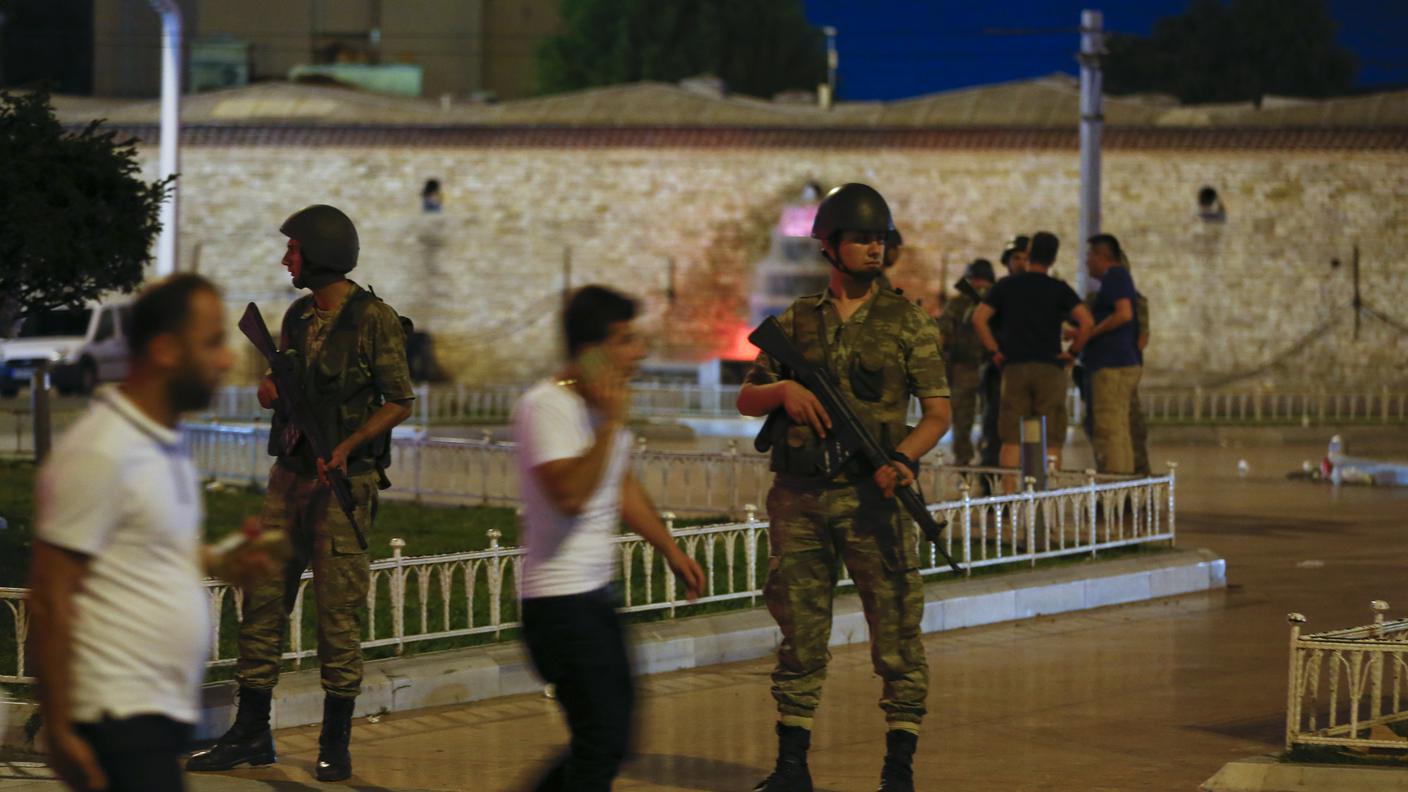 Venerdì sera a Taksim Square
