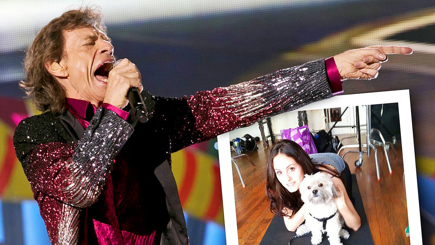 Mick Jagger, 72 anni, e Melanie Hamrick, 29