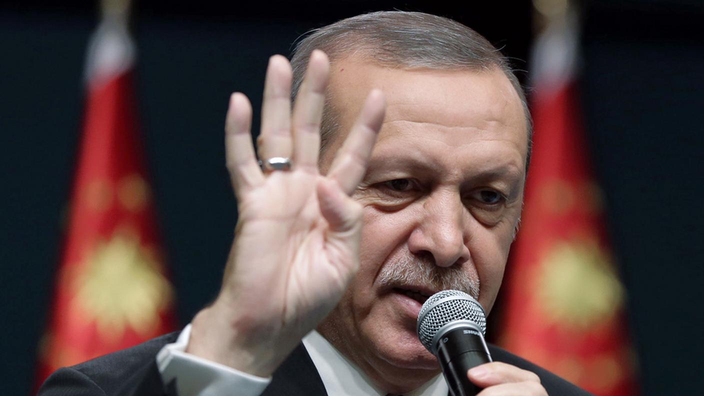 Il presidente turco Tayyip Erdogan