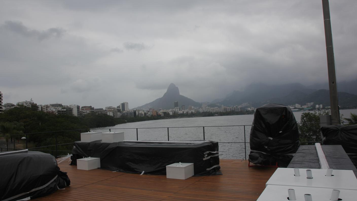 Terrazza con vista.... sulla Lagoa