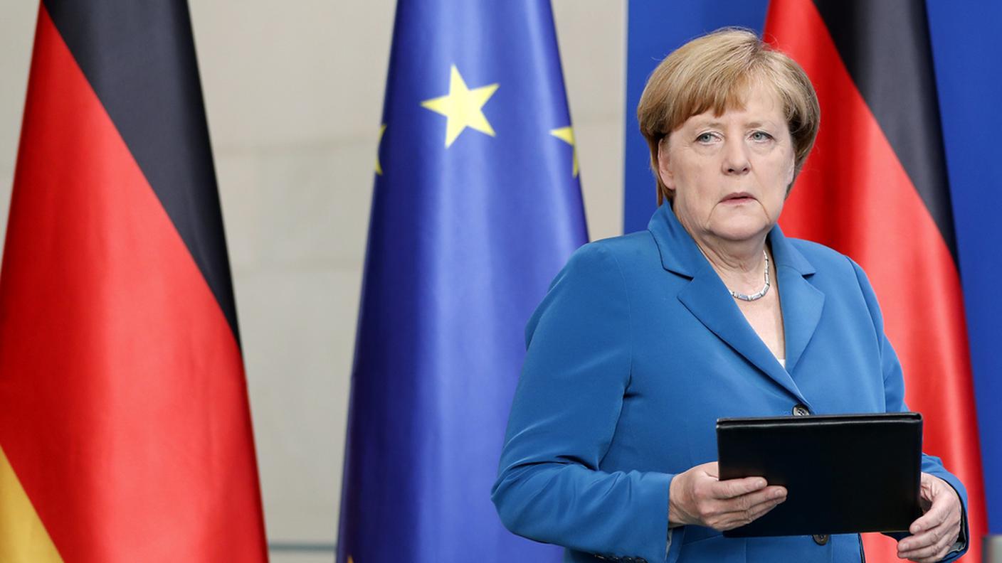 La cancelliera tedesca Angela Merkel