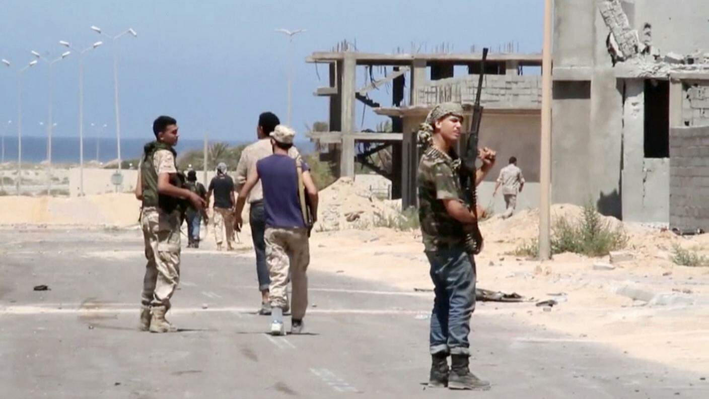 Soldati in azione in Libia