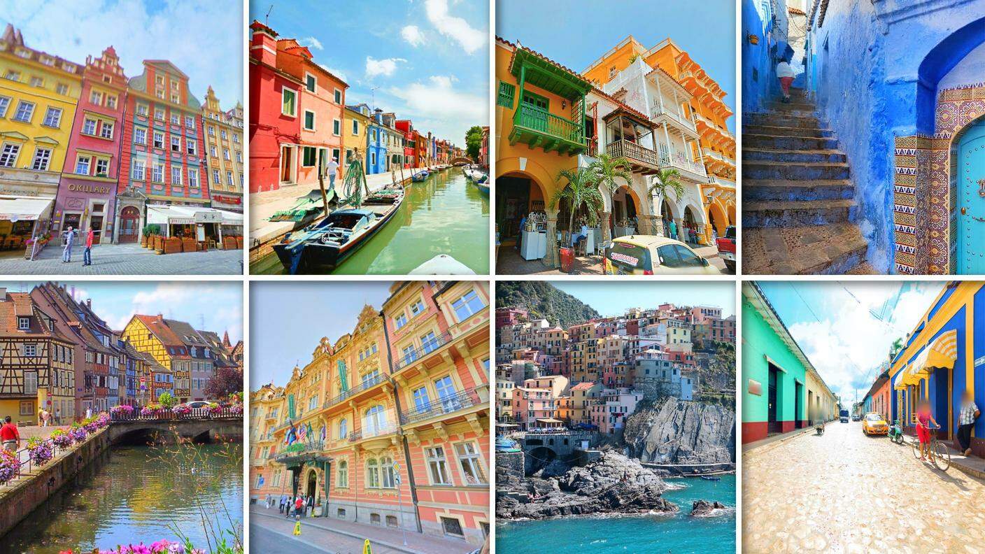 Le città più colorate del mondo