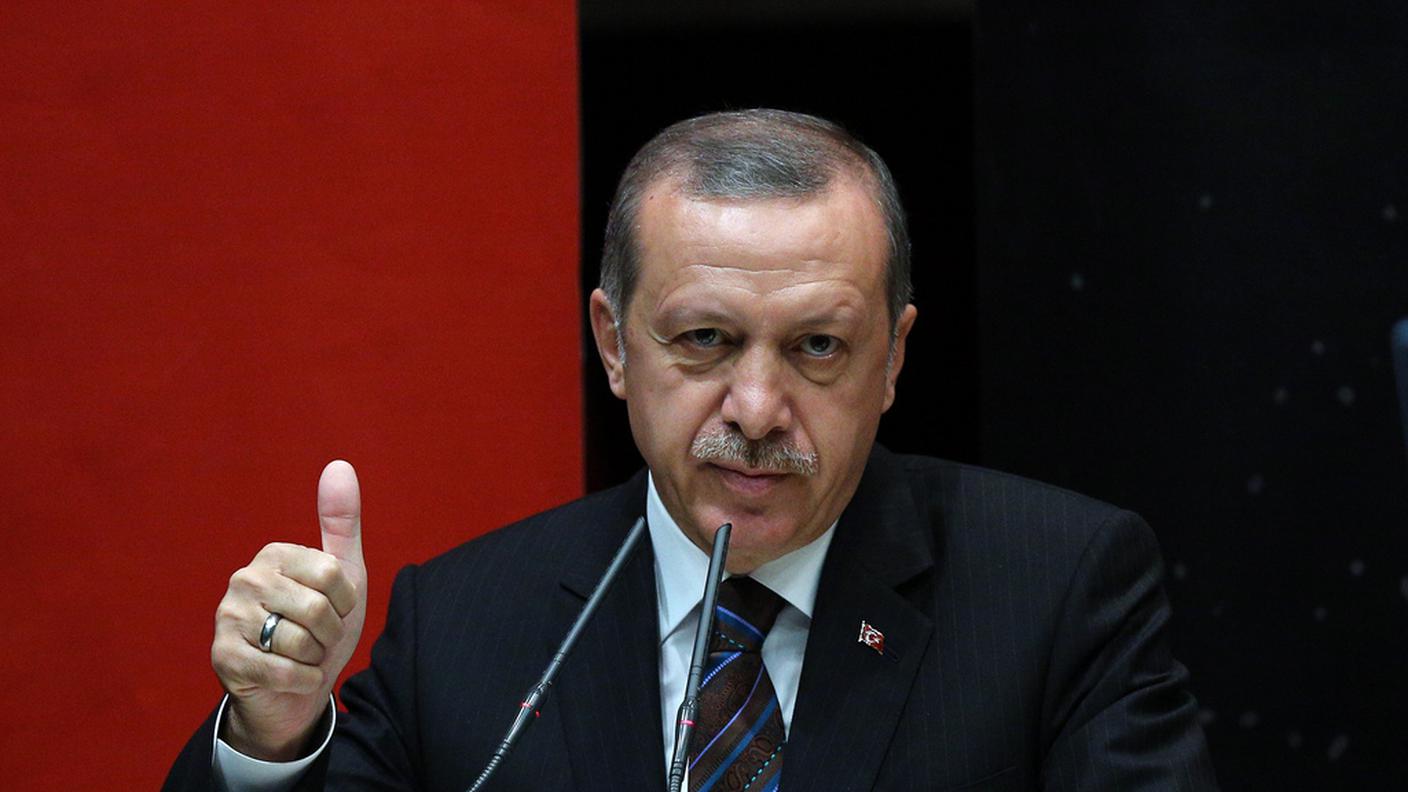 Il presidente turco Recep Tayyip Erdogan