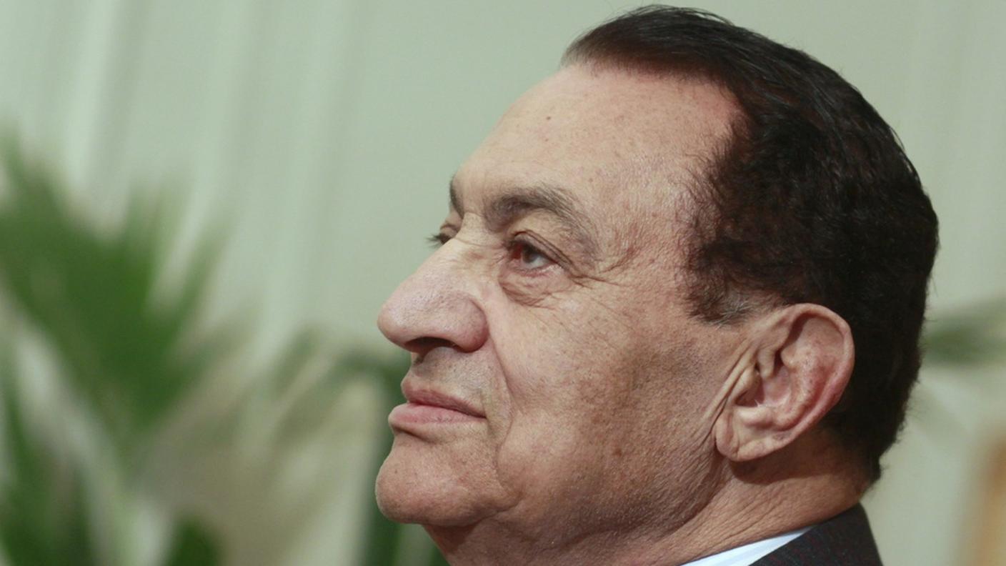 L'ex presidente egiziano Hosni Mubarak