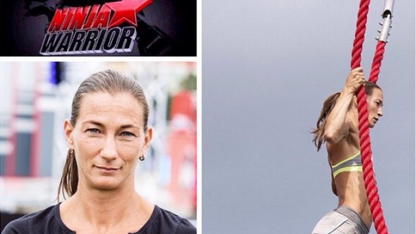 "Dopo aver superato il corso di qualificazione, sono alle semifinali del Ninja Warrior Svezia", ha scritto sotto questo collage di immagini