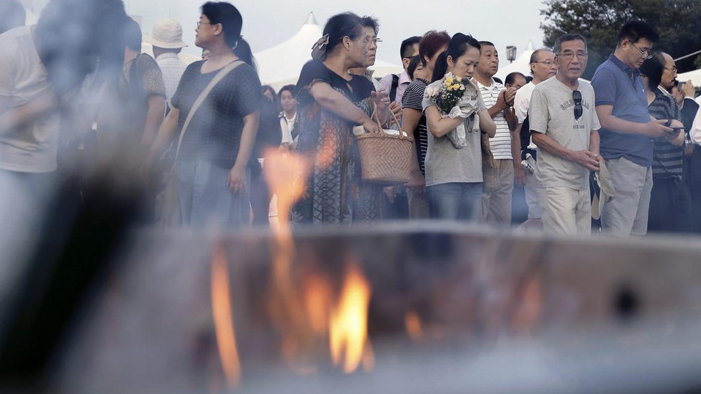 Hiroshima, preghiere e raccoglimento per l'anniversario 