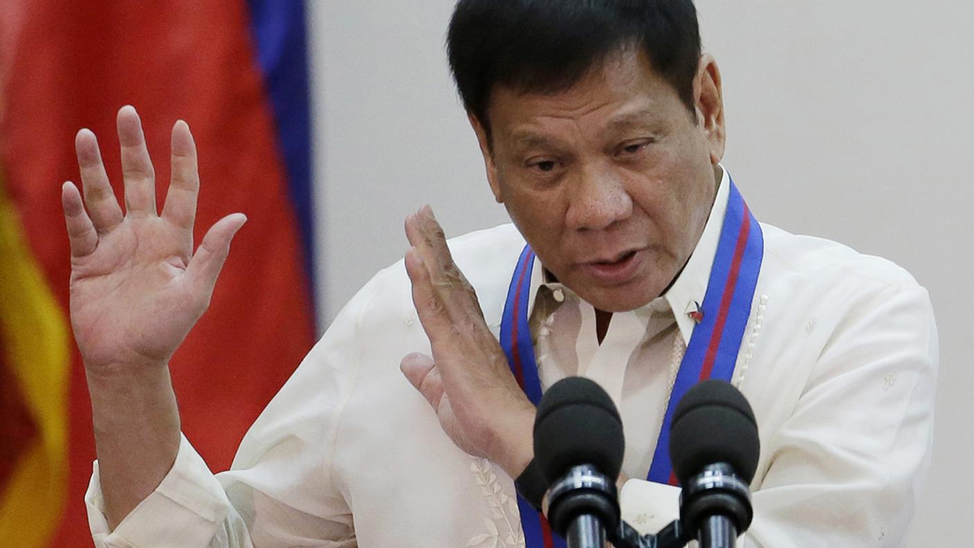 Rodrigo Duterte ha promesso di uccidere 100'000 spacciatori