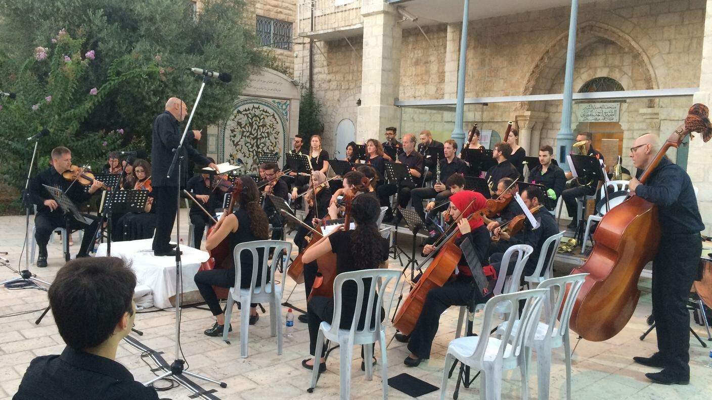 Orchestra Al Kamandjati di Ramallah in concerto