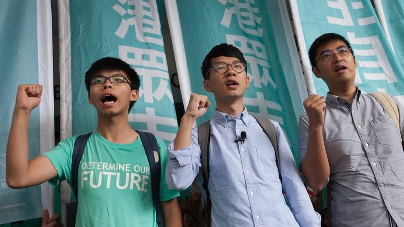 I tre sono stati riconosciuti colpevoli di aver promosso una manifestazione per la democrazia considerata illegale dal Governo