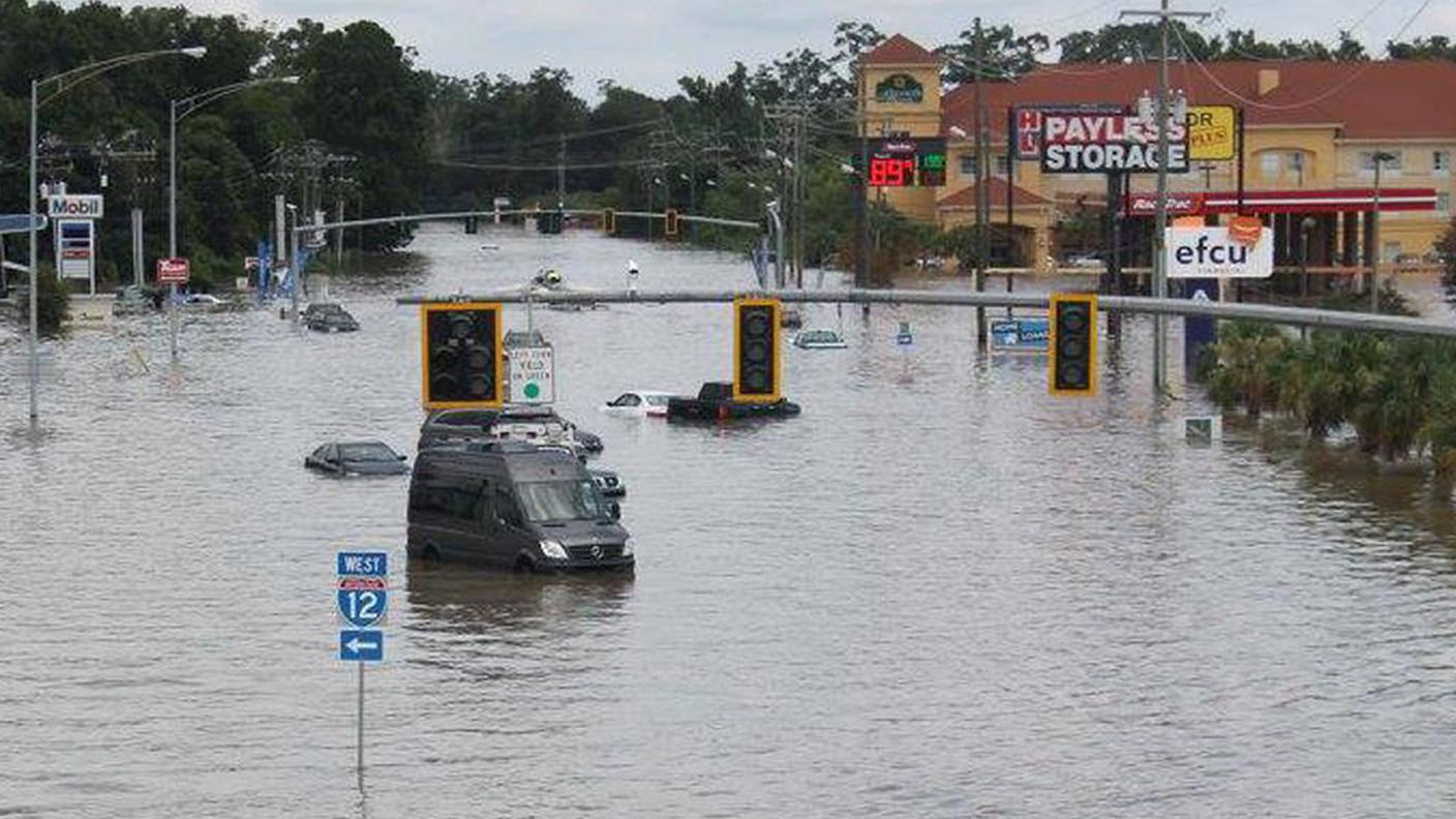 Louisiana sott'acqua, 7 morti e migliaia di sfollati