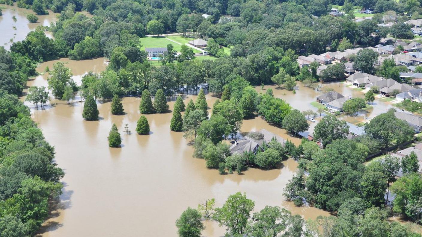 Louisiana sott'acqua, 7 morti e migliaia di sfollati