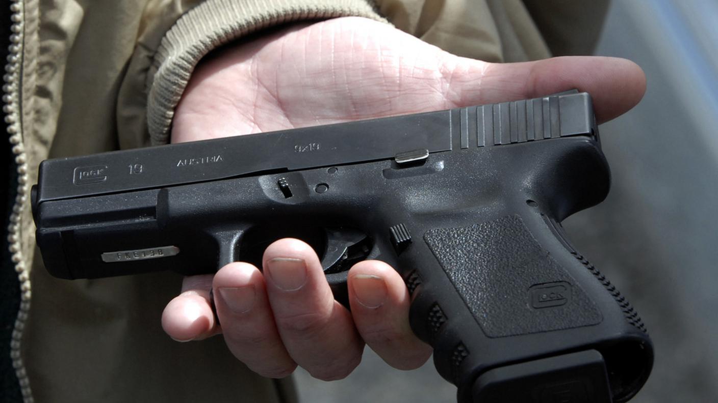 Un Glock 17 come quella impiegata dall'omicida