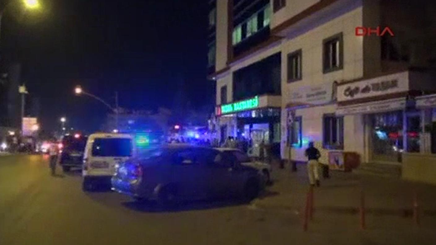 Il luogo dell'attentato