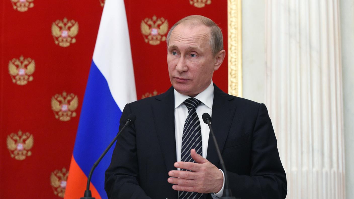 Il presidente russo Vladimir Putin