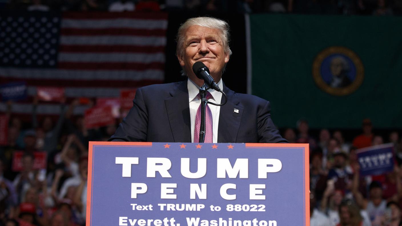 Donald Trump in campagna