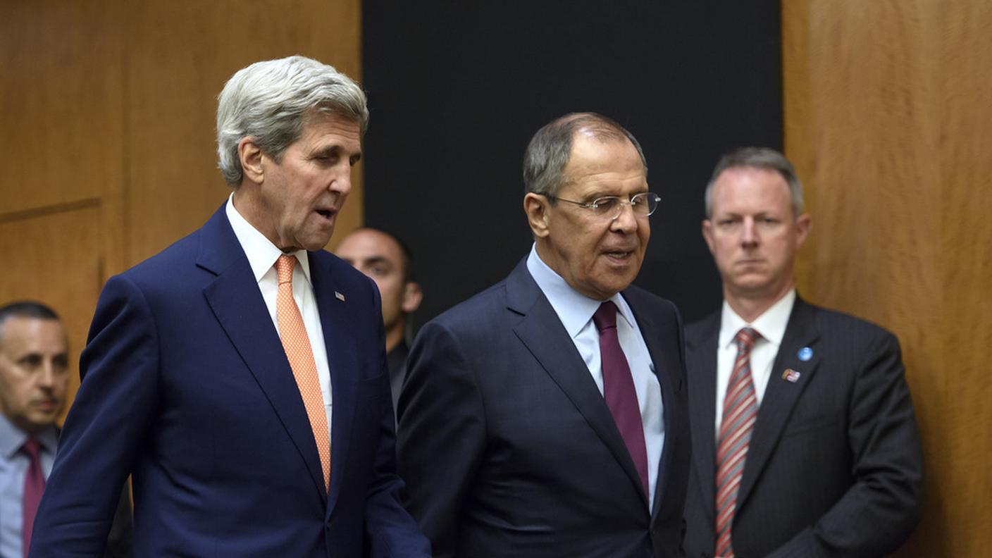 John Kerry, Serghiei Lavrov