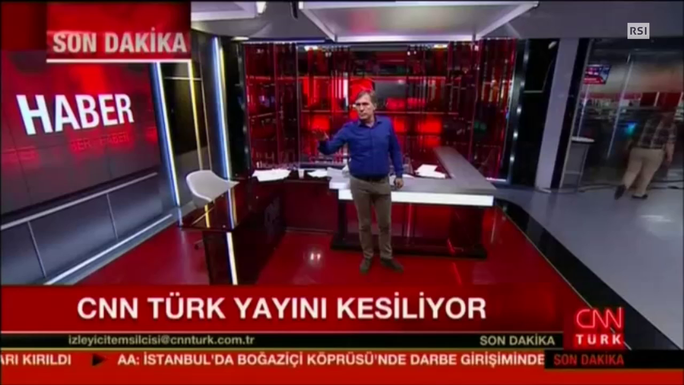 Tentato golpe in Turchia. Spari alla CNN Turk; trasmissioni interrotte - EBU