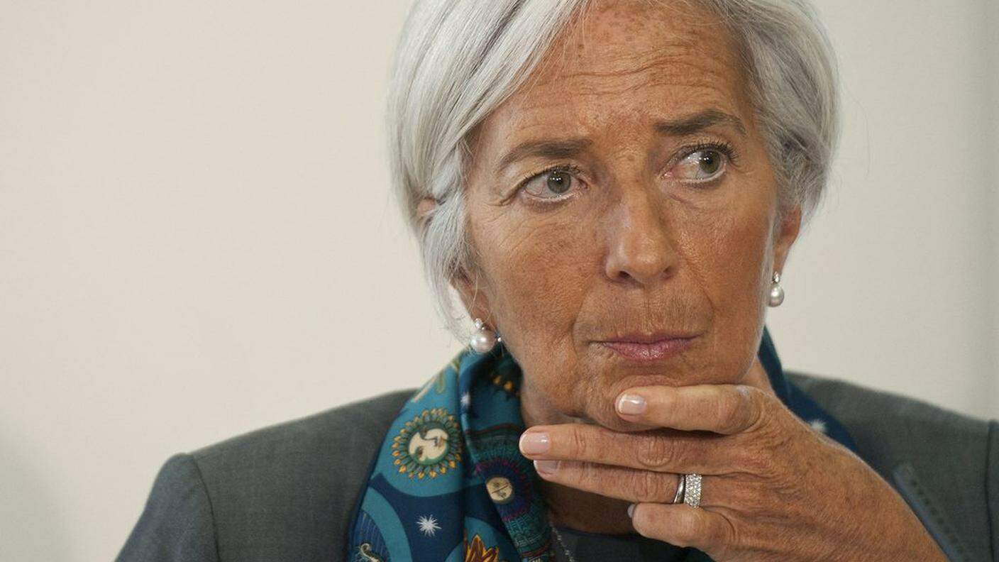 La direttrice dell'IWF, la francese Christine Lagarde