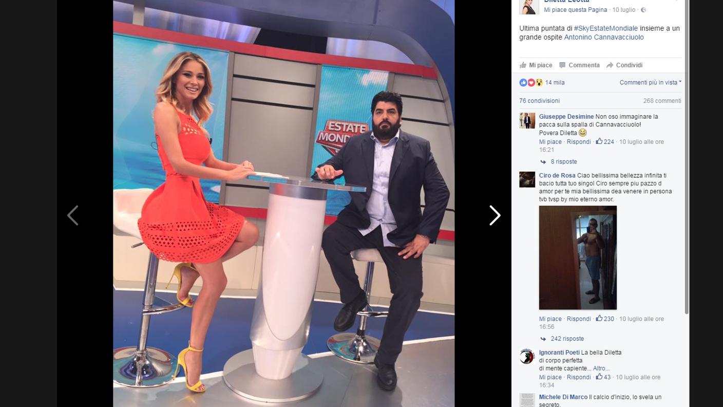 Qui in studio con Antonino Cannavacciuolo
