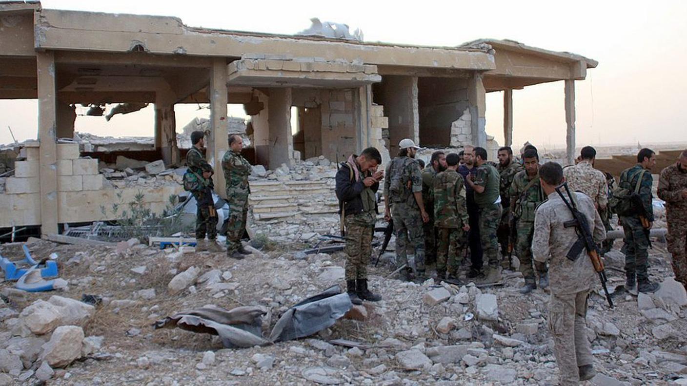 Distruzione ad Aleppo
