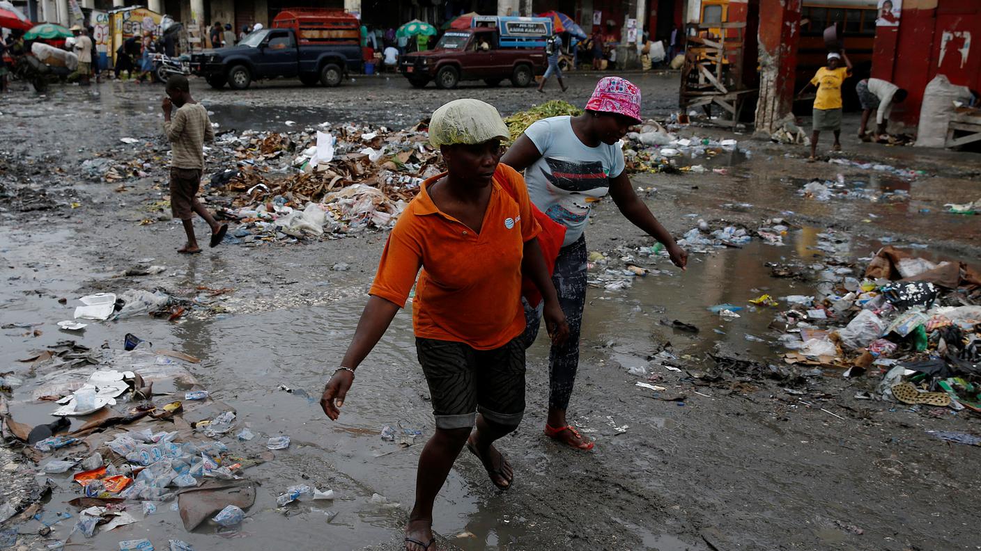 Nelle strade di Haiti