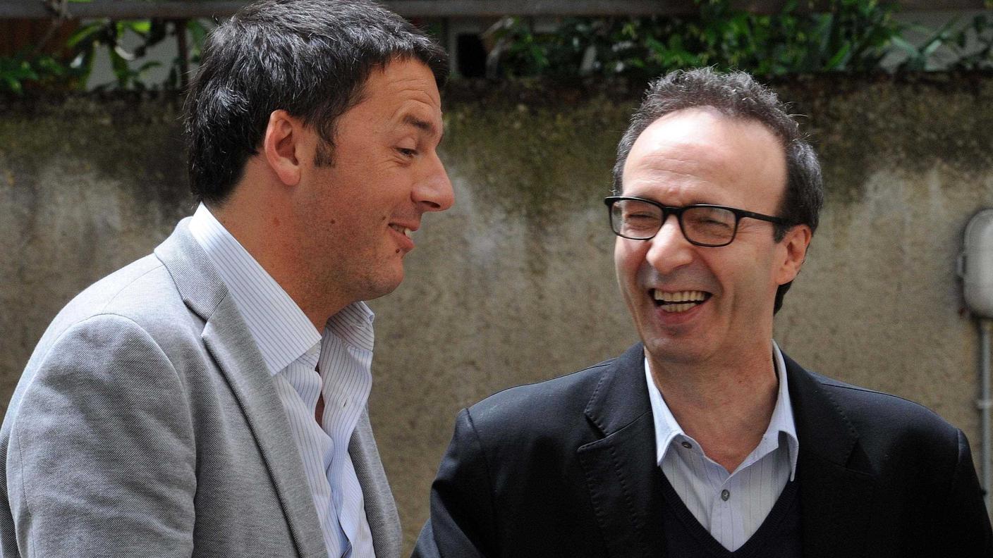 Renzi e Benigni saranno insieme martedì a Washington da Obama
