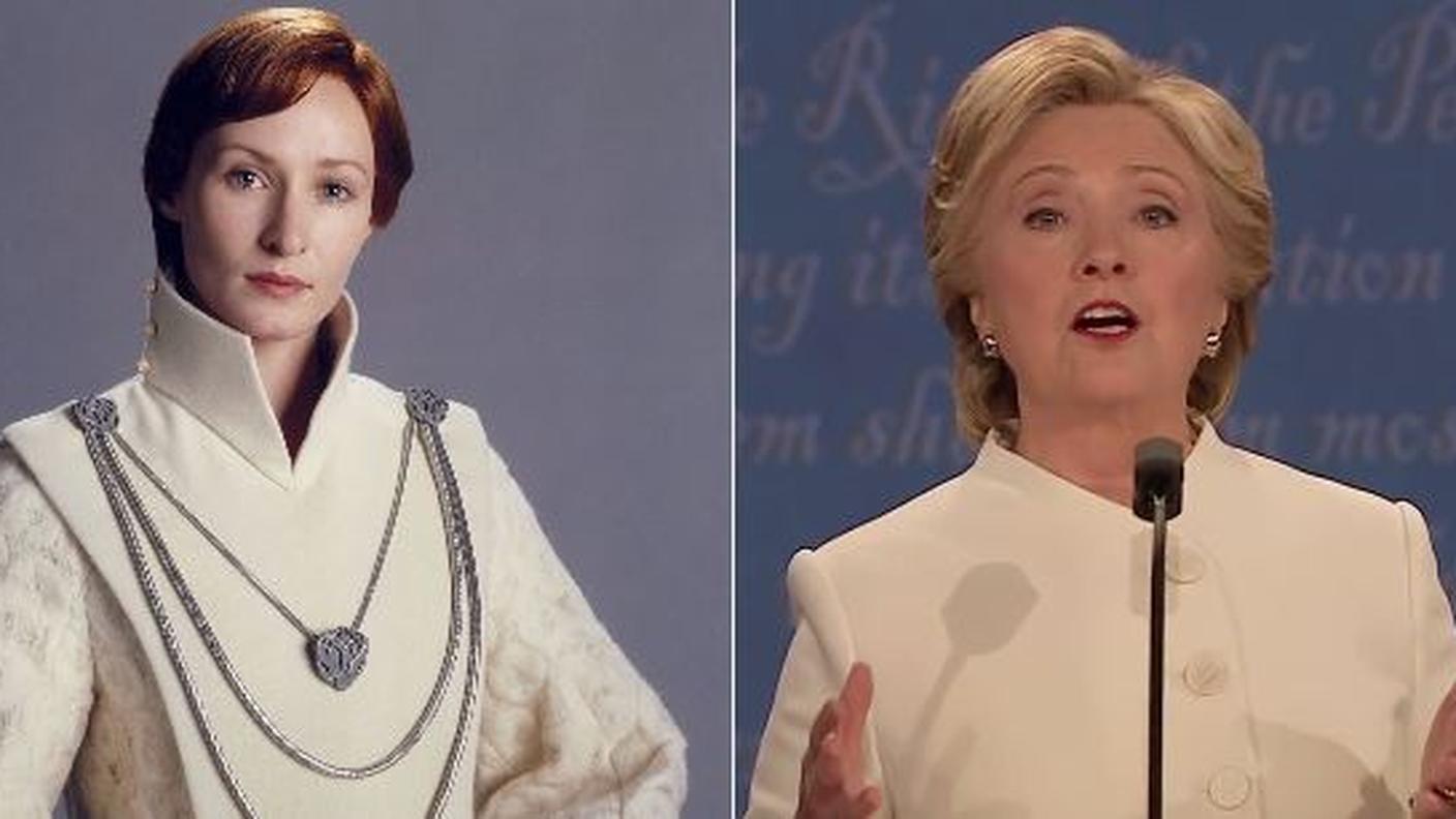 Hillary come Mon Mothma