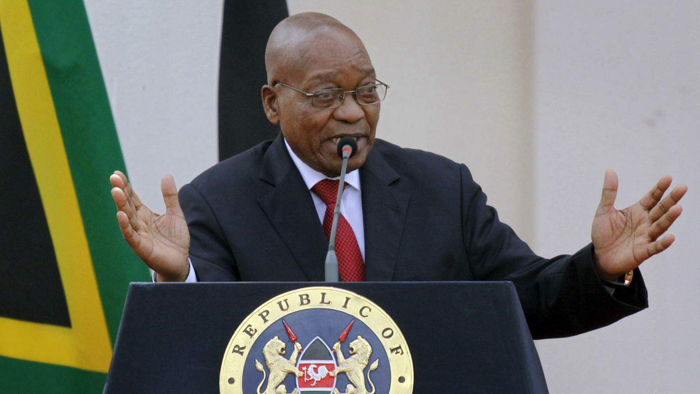 Il presidente sudafricano Jacob Zuma