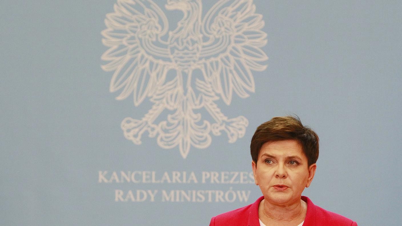 La premier polacca Beata Szydlo