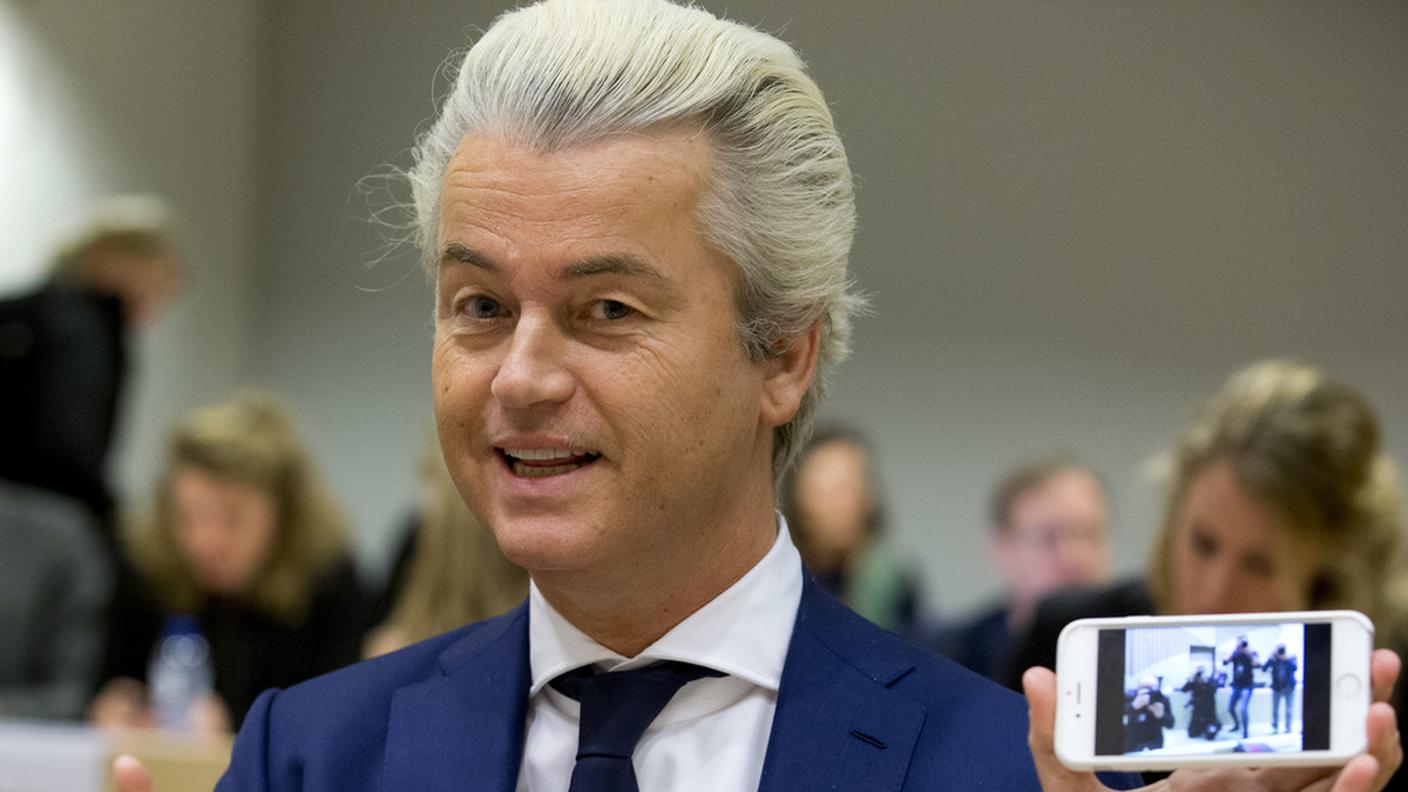 Geert Wilders ha dichiarato che diserterà l'aula