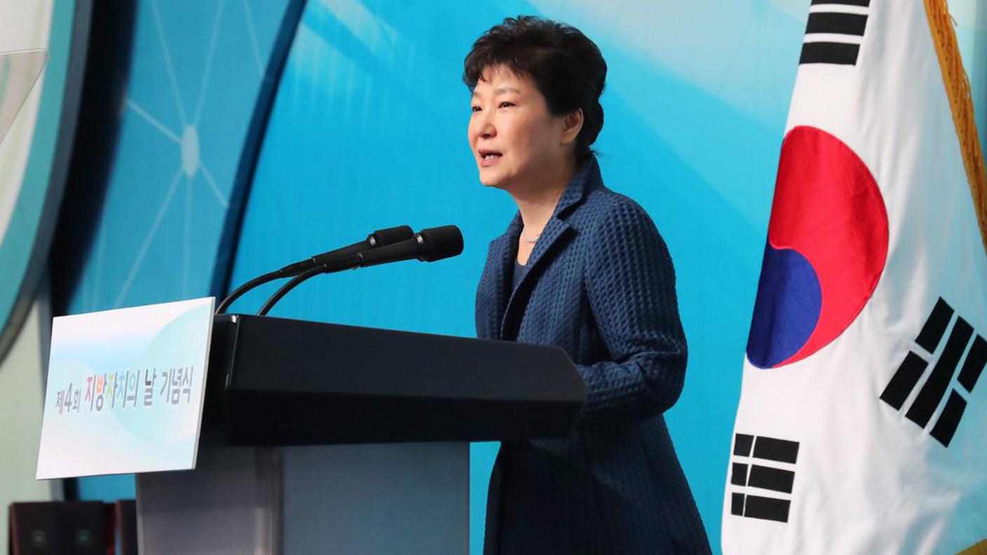 La presidente sudcoreana Park Geun-hye